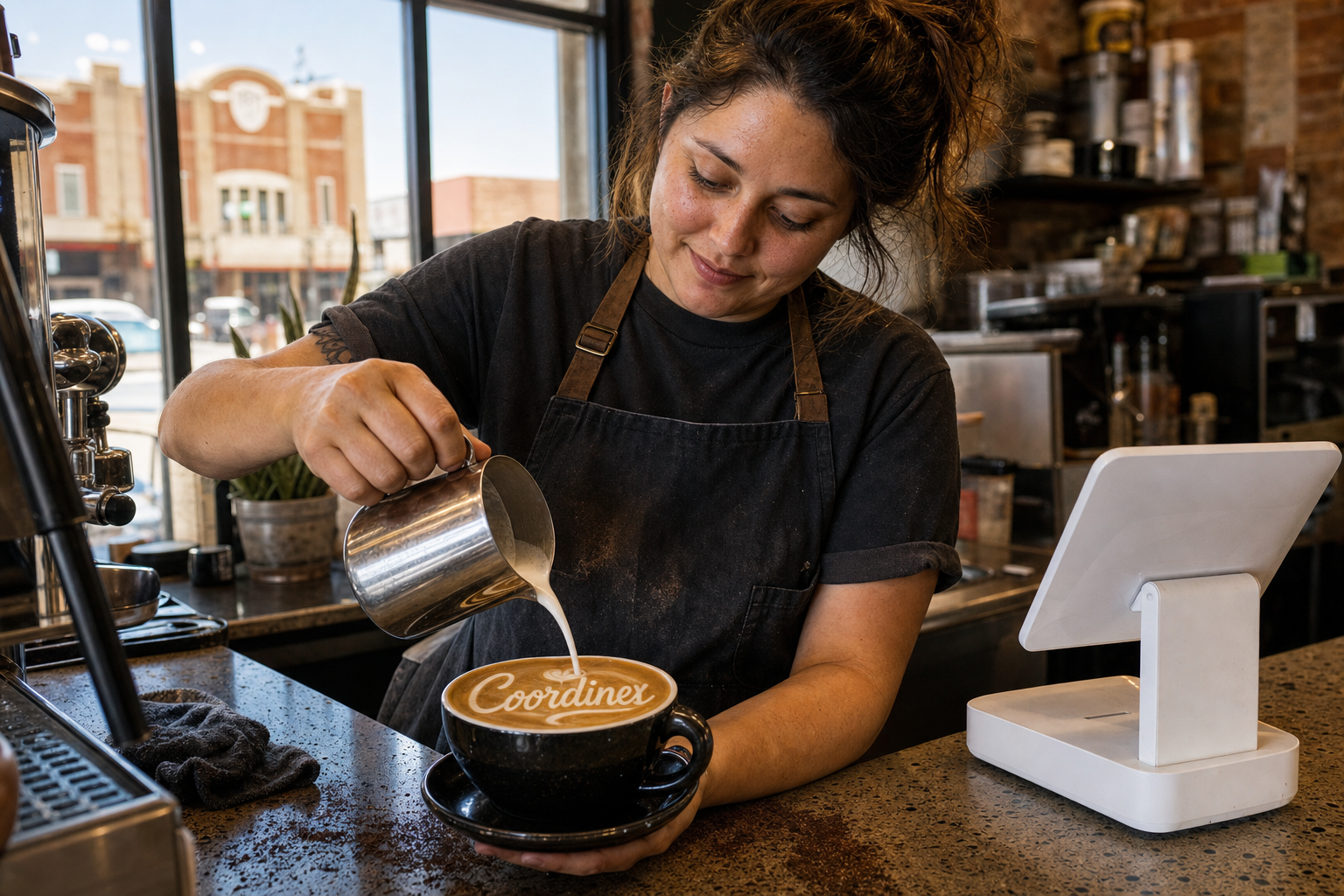 Amarillo coffee shop