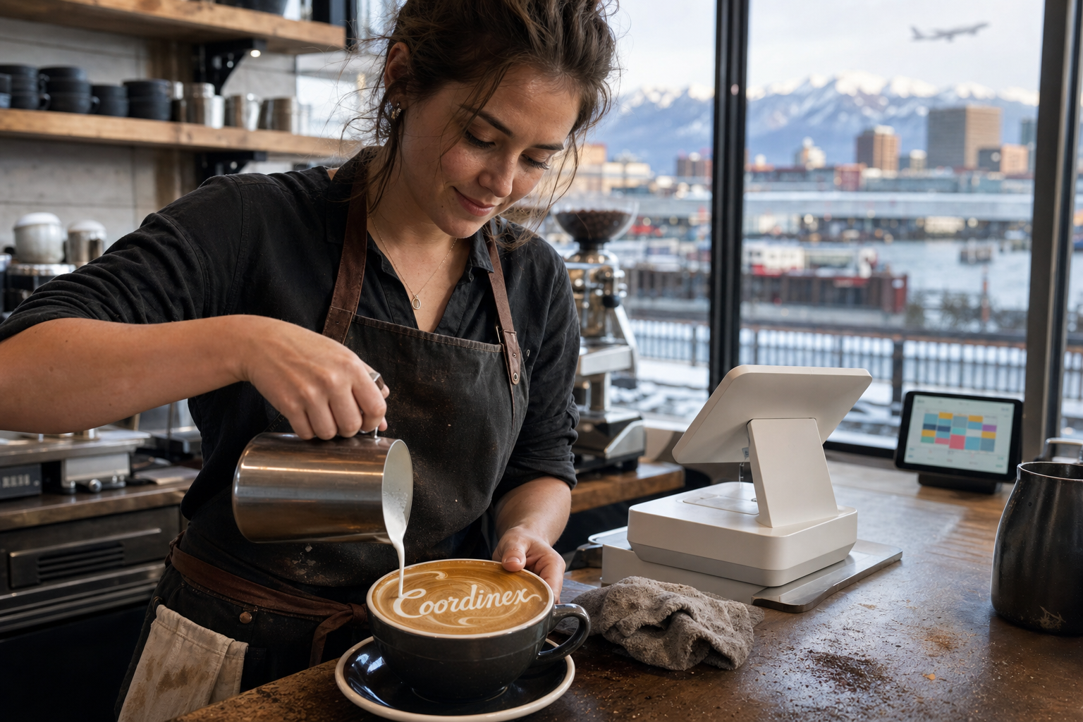 Anchorage coffee shop