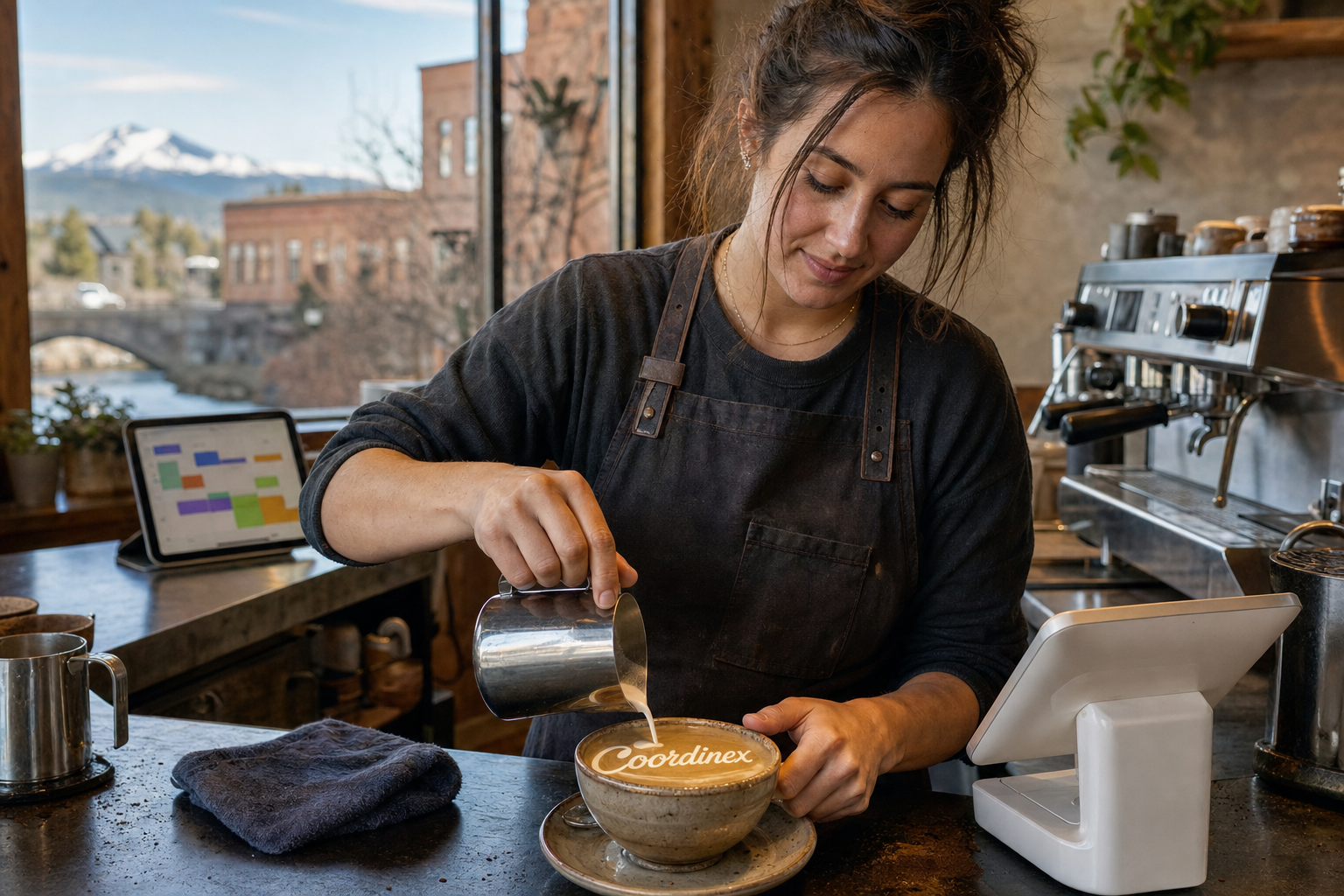Bend coffee shop