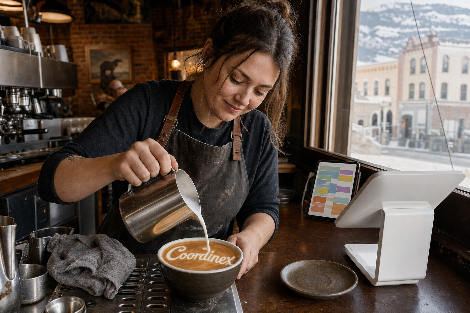 Buffalo coffee shop