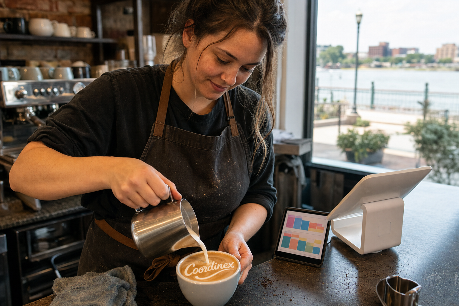Evansville coffee shop