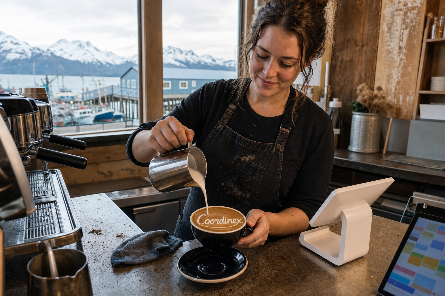Homer coffee shop