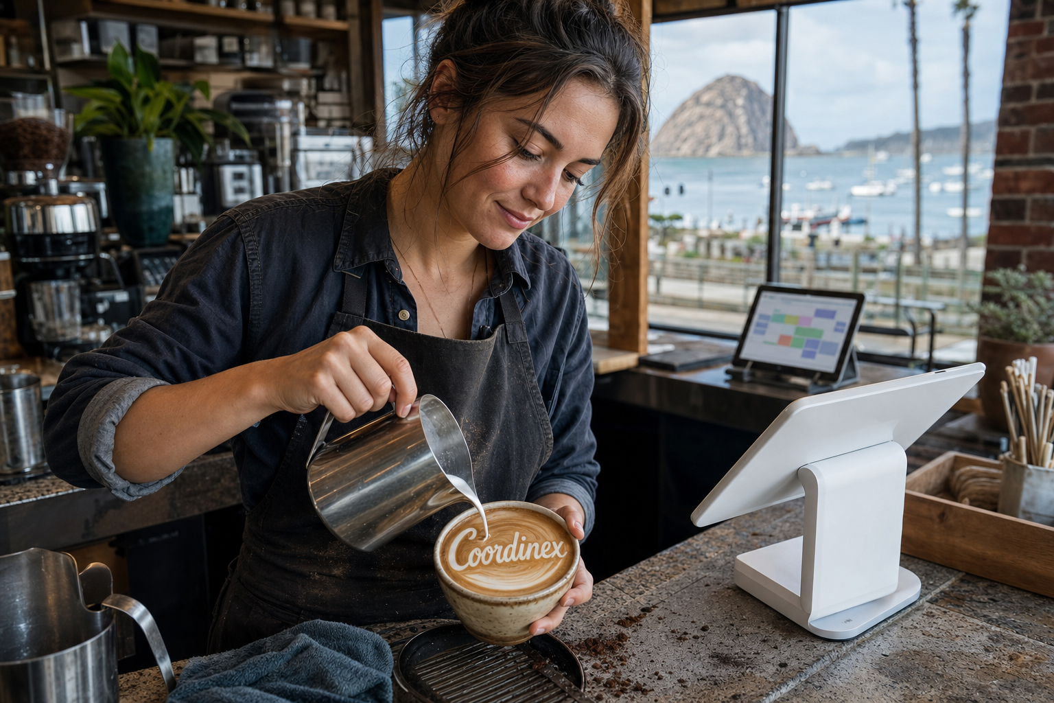 Morro Bay coffee shop